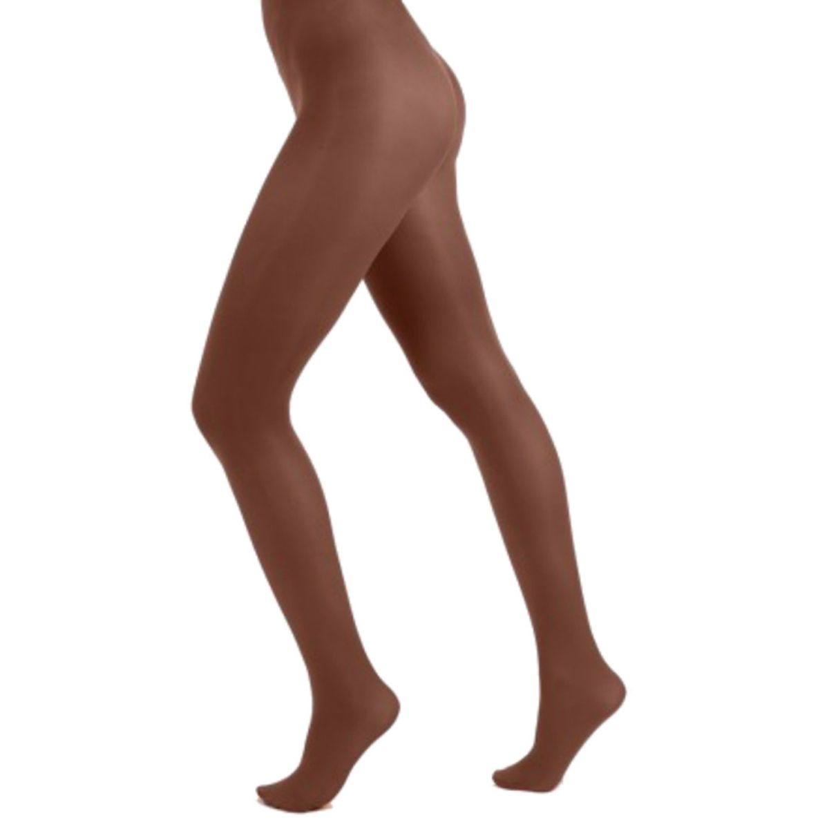 Chocolate 90 Denier Curvy Super Stretch Strømpebukser