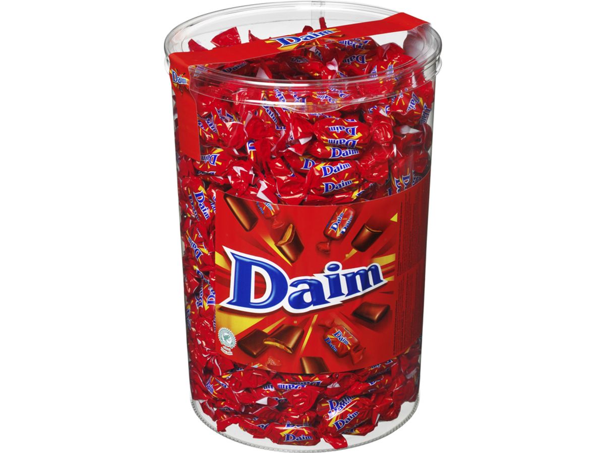 Chokolade Daim 2,5 kg. ca. 550 stk.