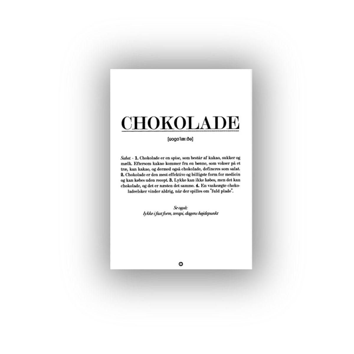 CHOKOLADE