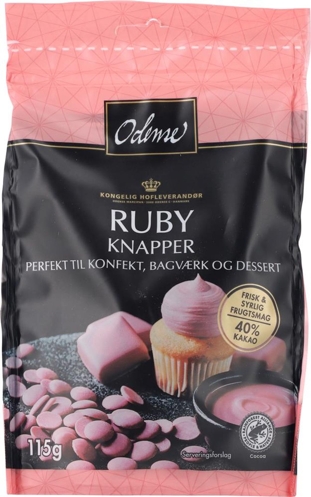 Chokoladeknapper Ruby Ps 115 G