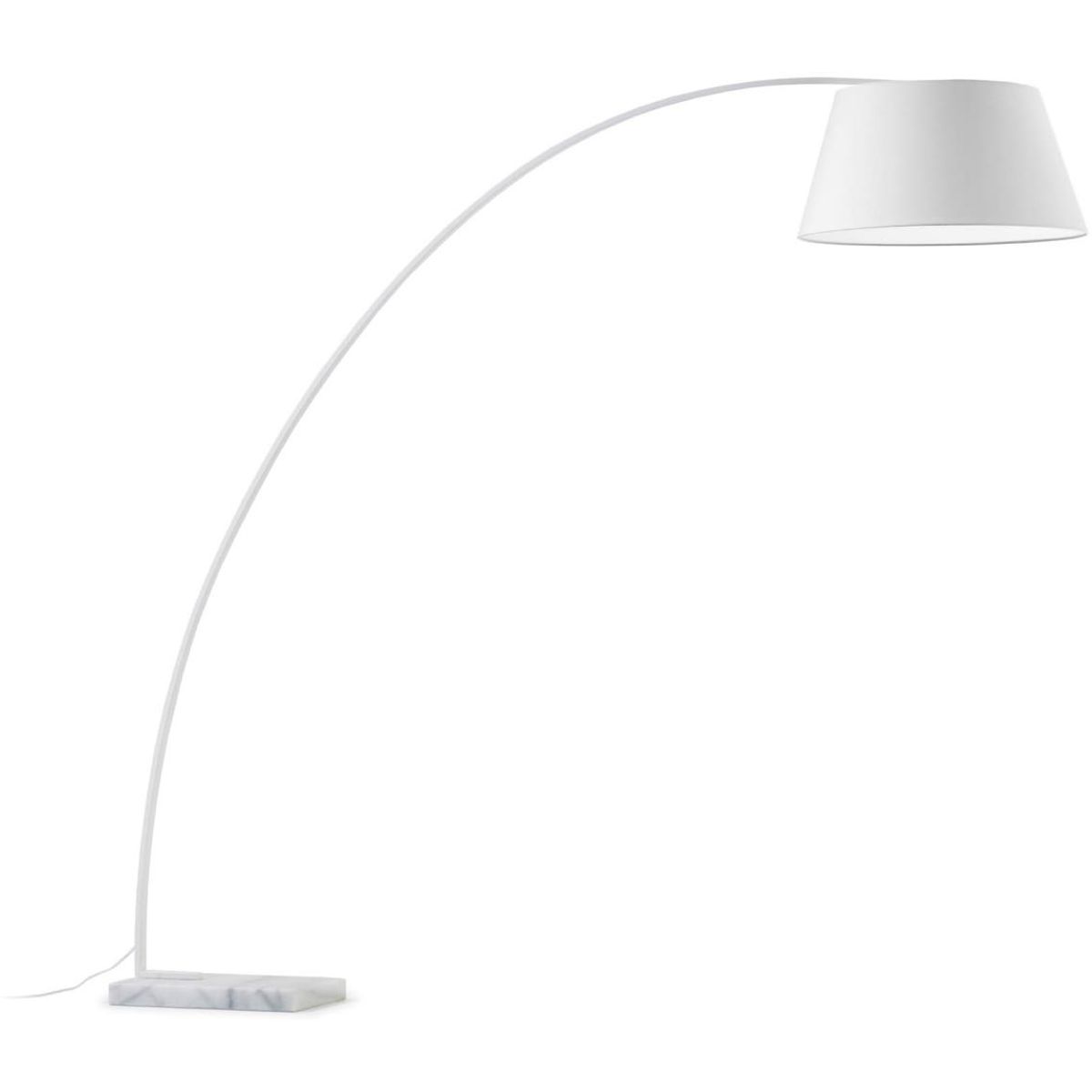 Chop, Gulvlampe, hvid, H210x150x50 cm