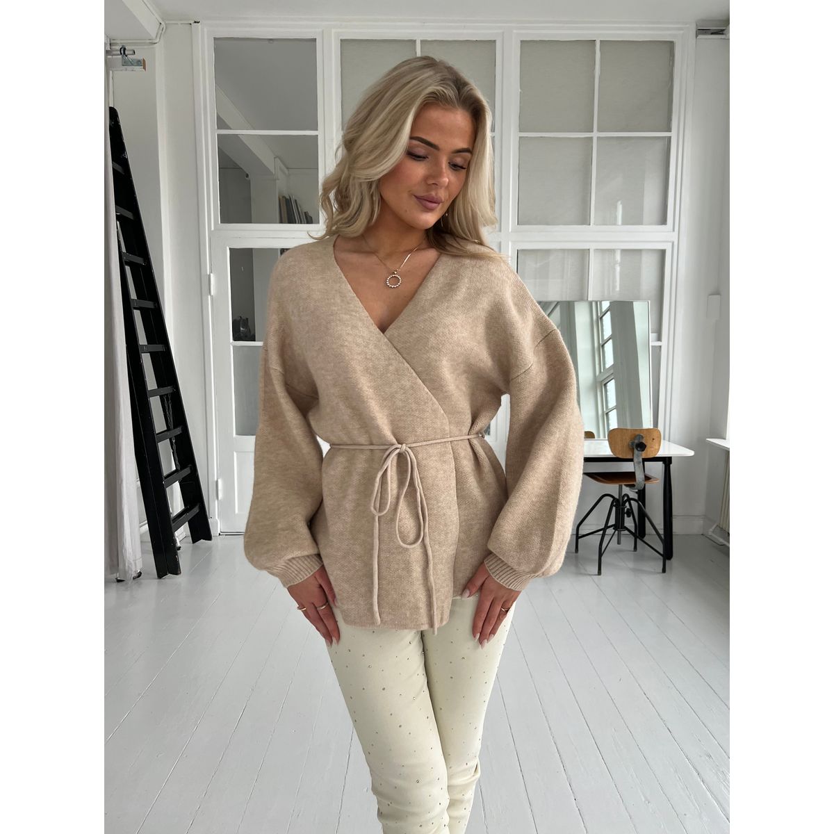 Chopen sand wrap knit