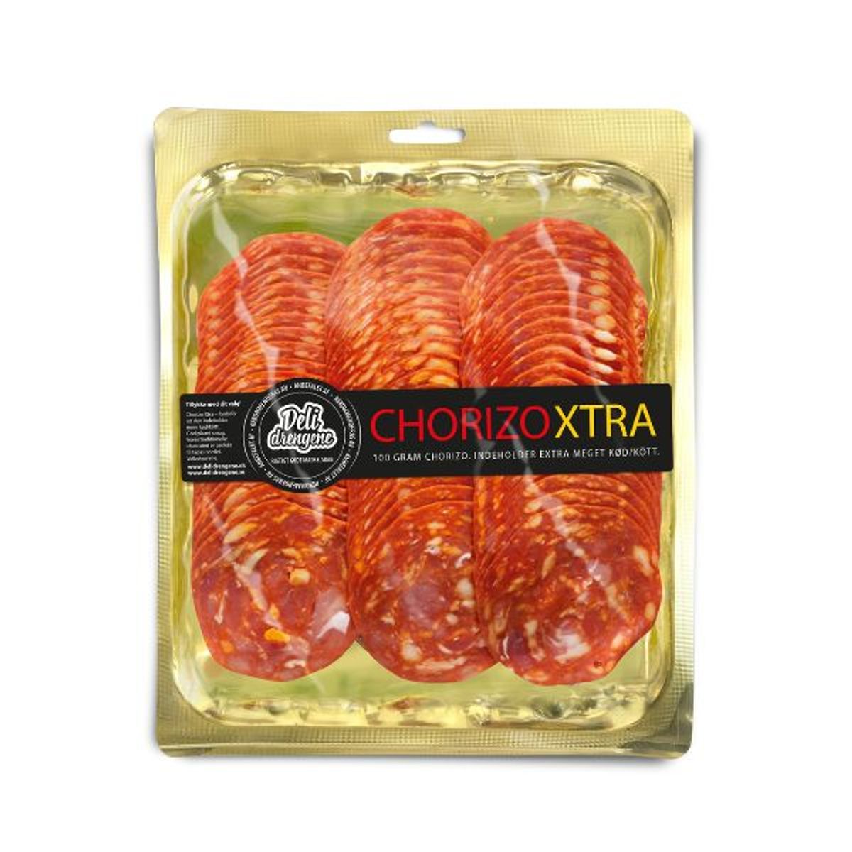 Chorizo Extra 100gram Deli Drengene