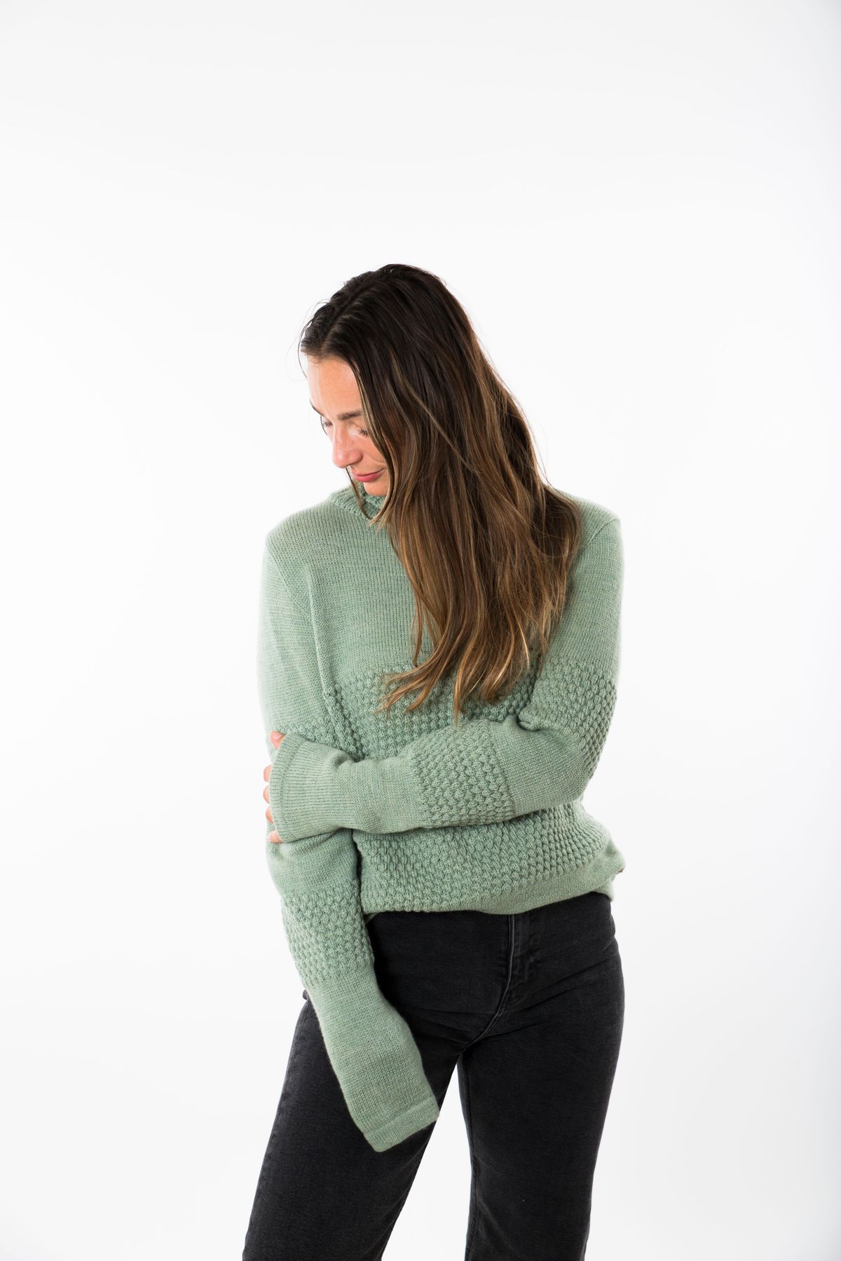 Christianshavn Sweater - Fuza Wool - Sage