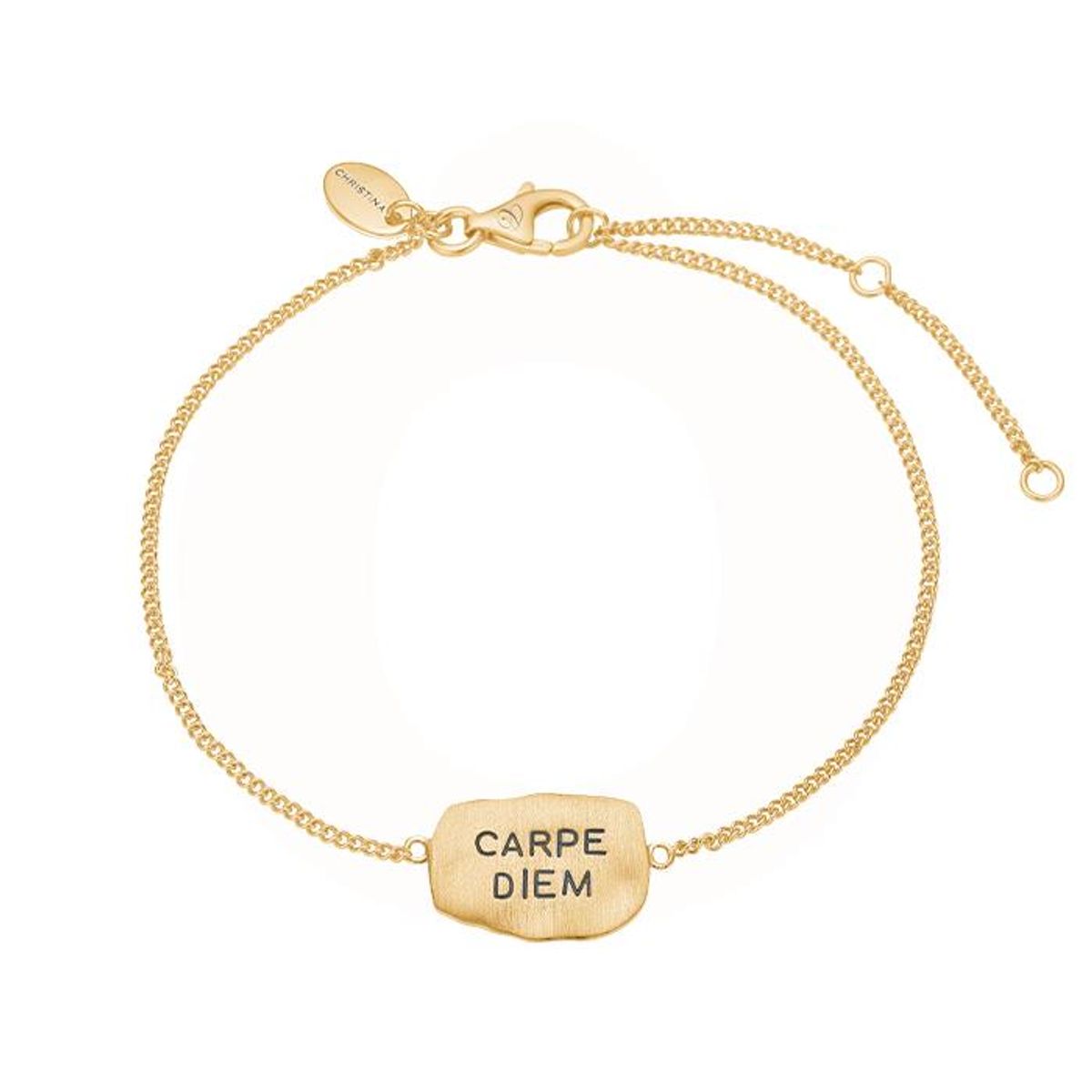 Christina Design London Jewelry & Watches - Carpe Diem Armbånd- forgyldt sølv 601-G27