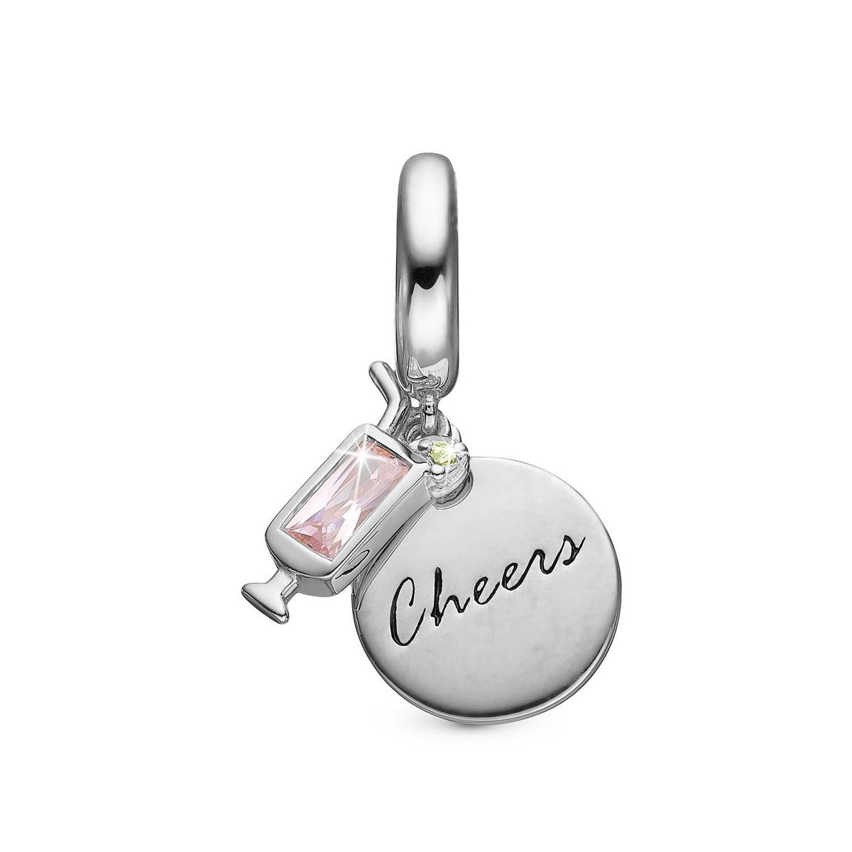 Christina Design London Jewelry & Watches - Cheers charm, 6 mm Sterlingsølv