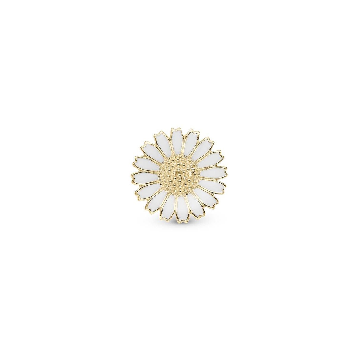 Christina Design London Jewelry & Watches - Marguerit ring charm, 6 mm Forgyldt sterlingsølv