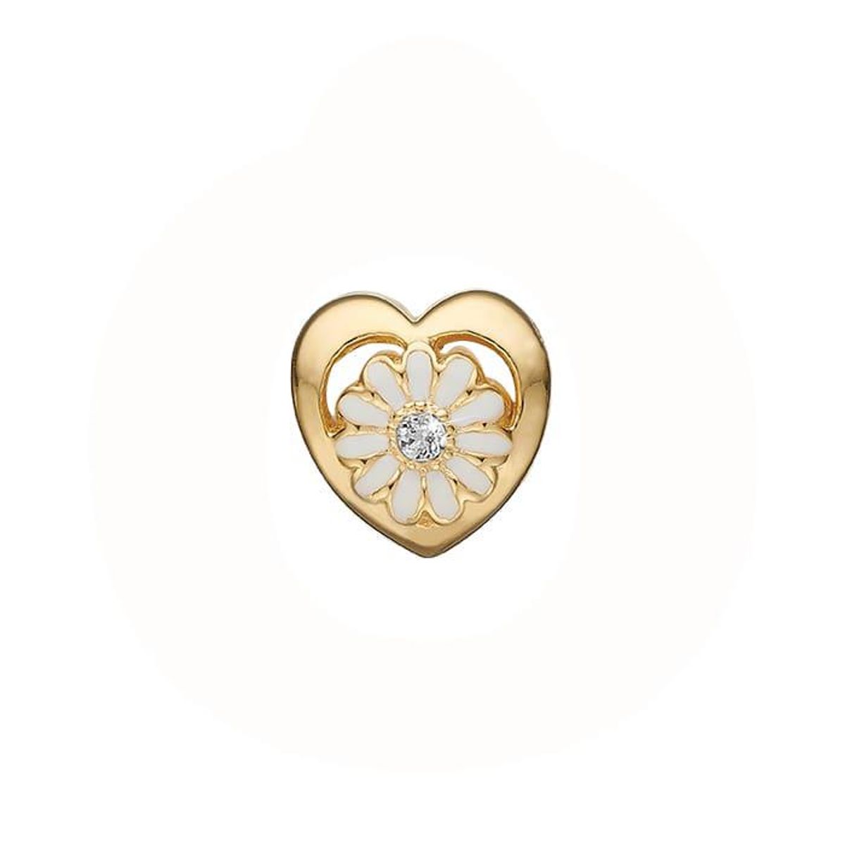 Christina Design London Jewelry & Watches - Marguerite Labgrown Diamond Charm forgyldt sølv 623-G180