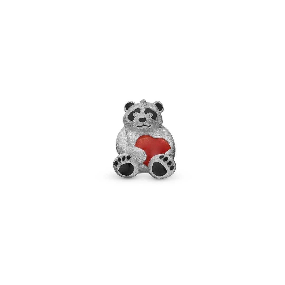 Christina Design London Jewelry & Watches - Panda charm, 4 mm Sterlingsølv