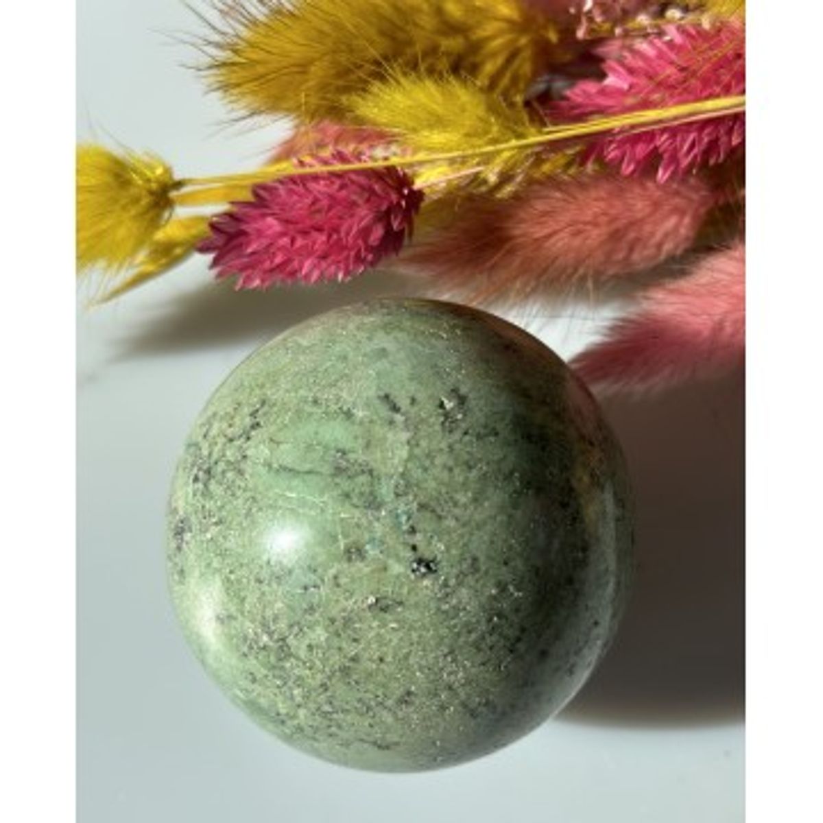 Chrysocolla kugle 5 - 6 cm - Krystal kugler - GodKarmaShop