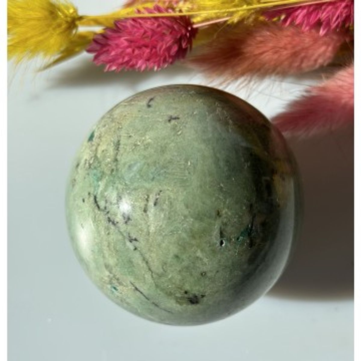 Chrysocolla kugle 6 - 7 cm - Krystal kugler - GodKarmaShop