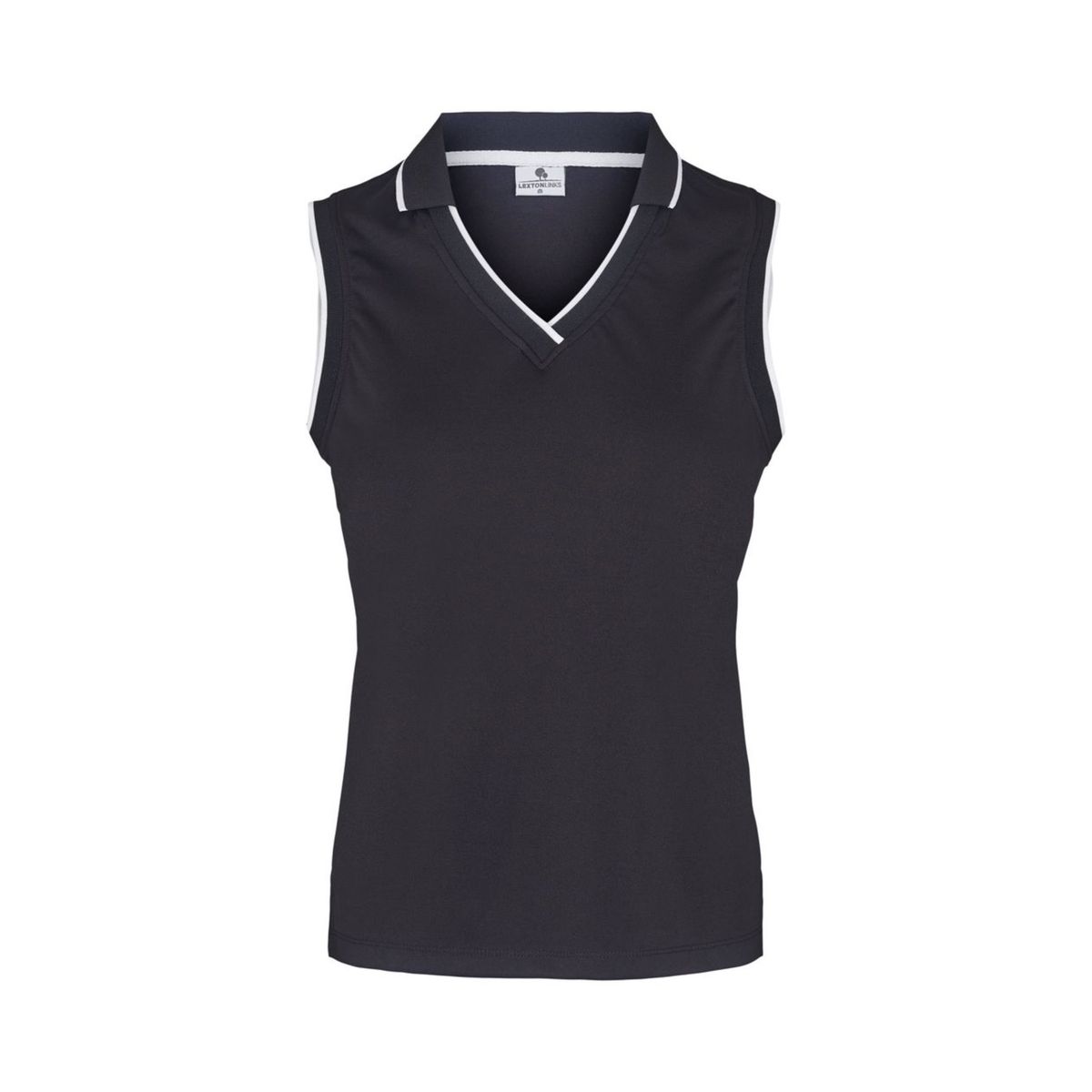 Chrystal Polo Black/white M