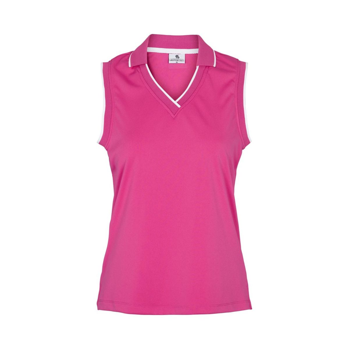 Chrystal Polo Pink/white L