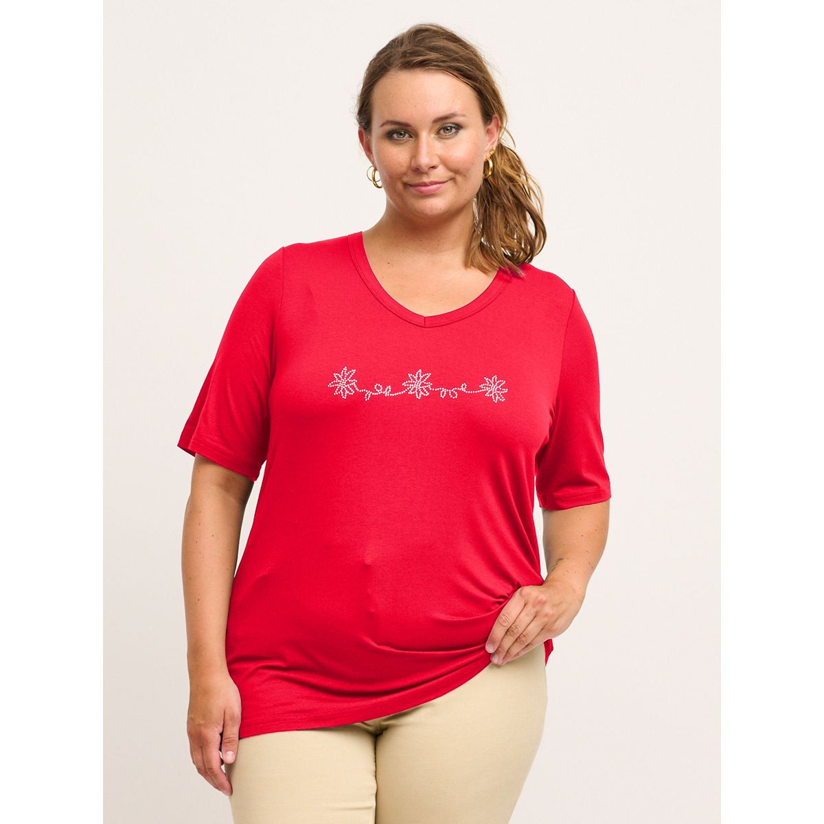 Chtilde - Strawberry Red - T-shirt - 40