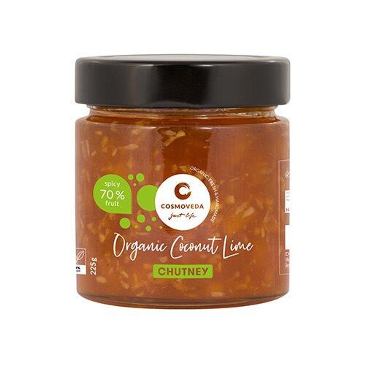 Chutney Kokos lime Økologisk - 225 gram