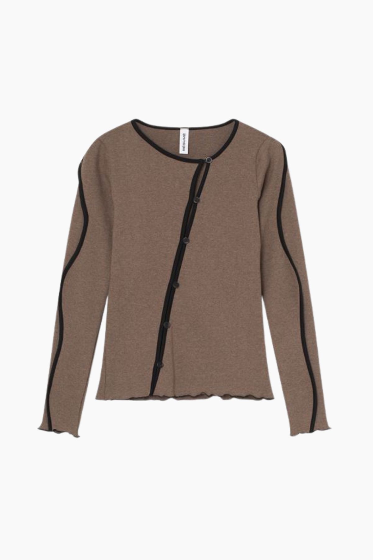 Ciarars Blouse - Mocha - Résumé - Brun L