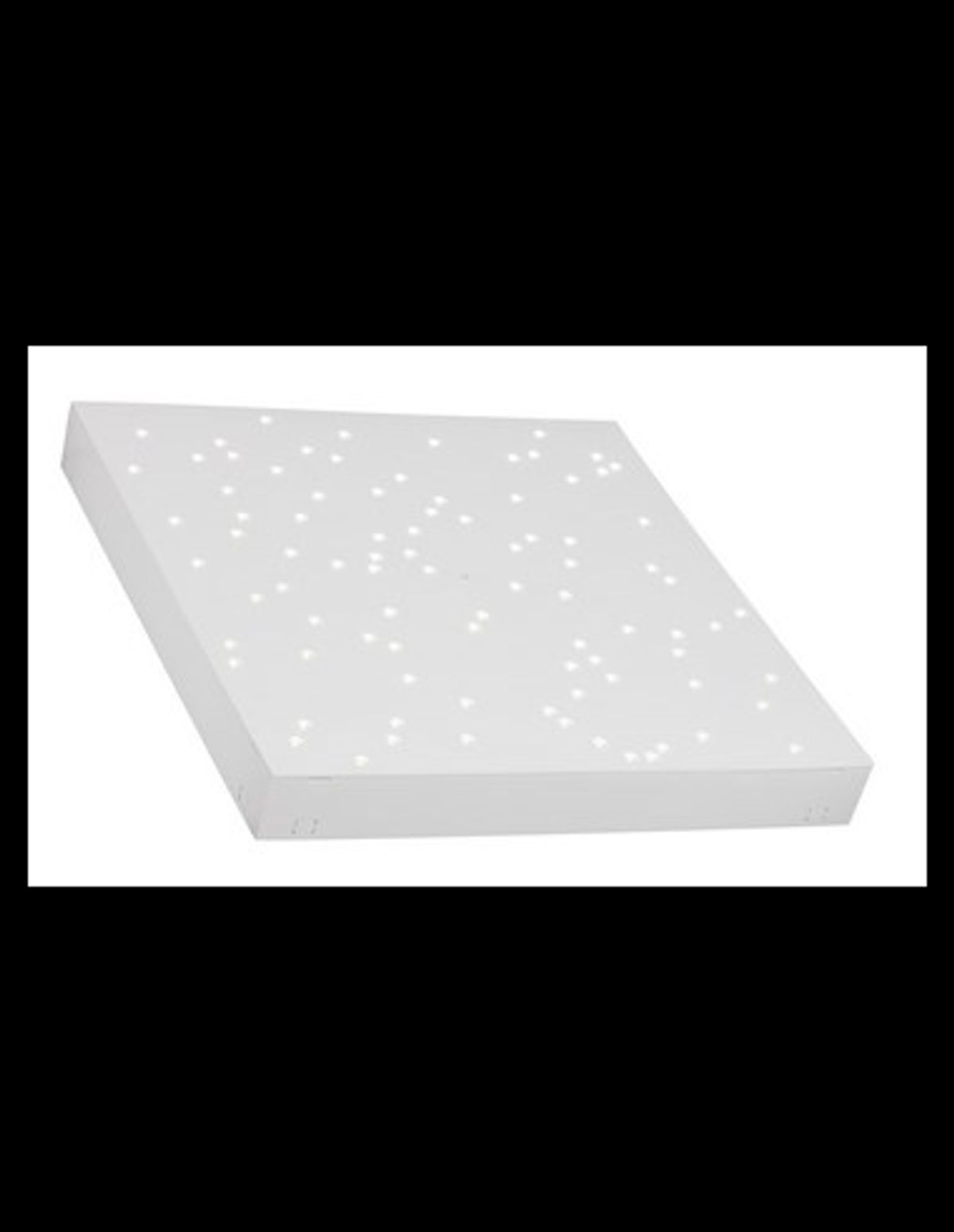 CIELO Stjernehimmel lampe i kunststof 30 x 30 cm 1 x 8W LED - Mat hvid