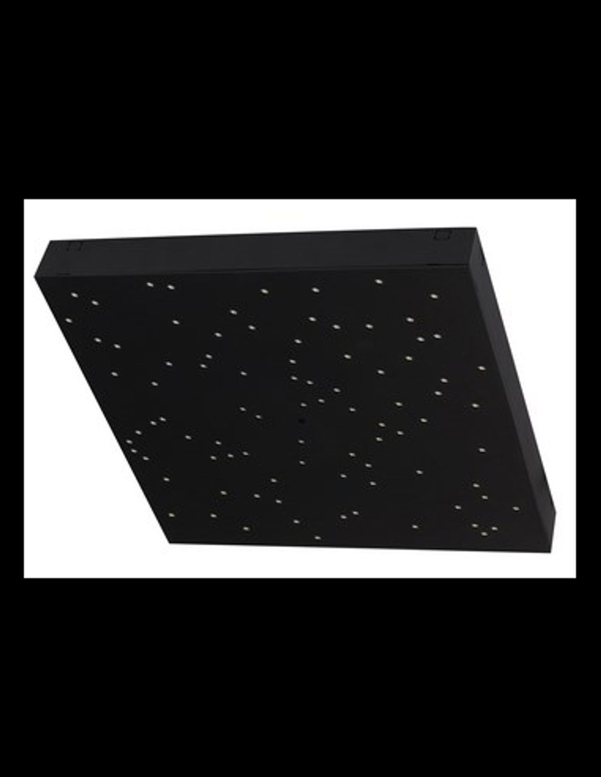 CIELO Stjernehimmel lampe i kunststof 30 x 30 cm 1 x 8W LED - Mat sort