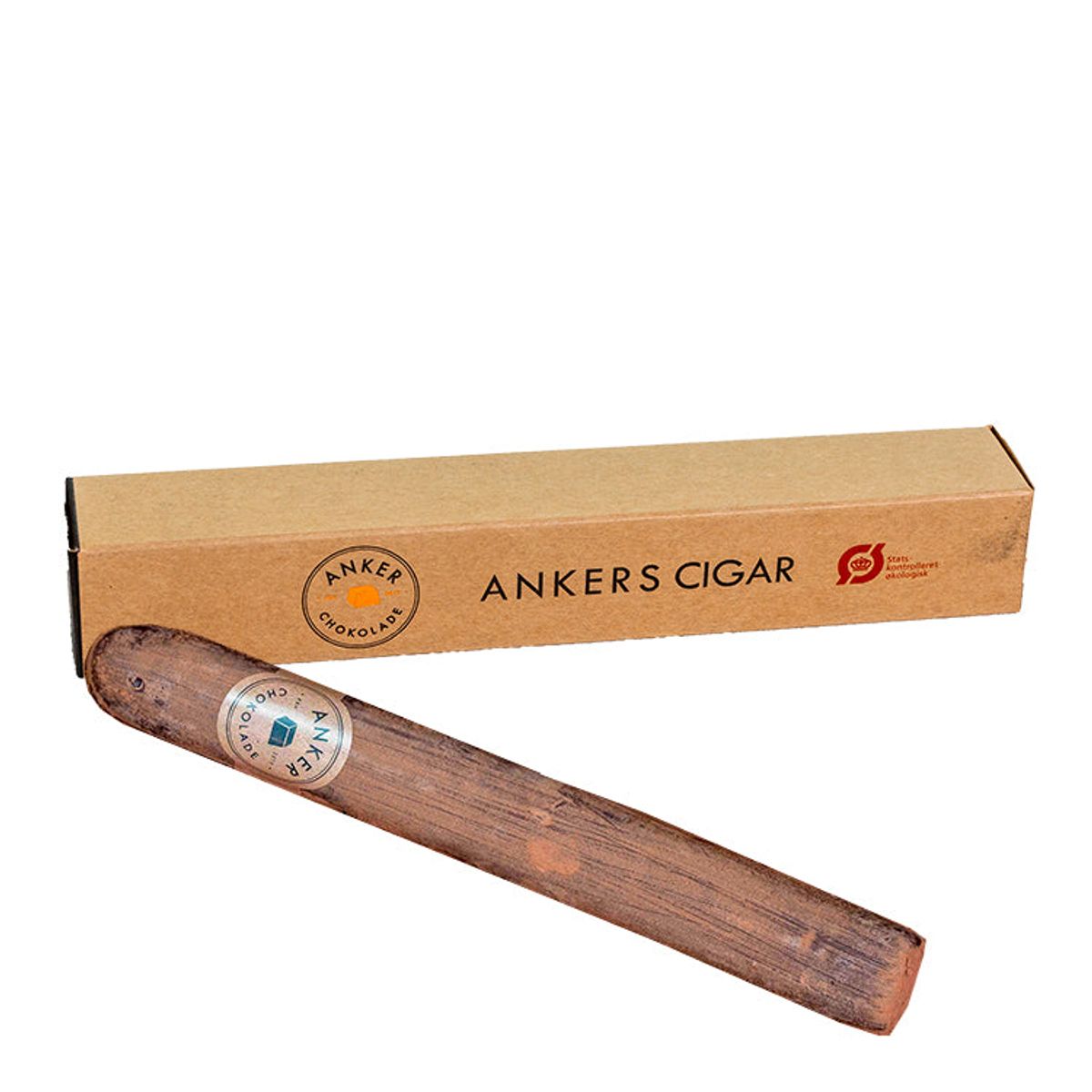 Cigar af marcipan, rom og chokolade