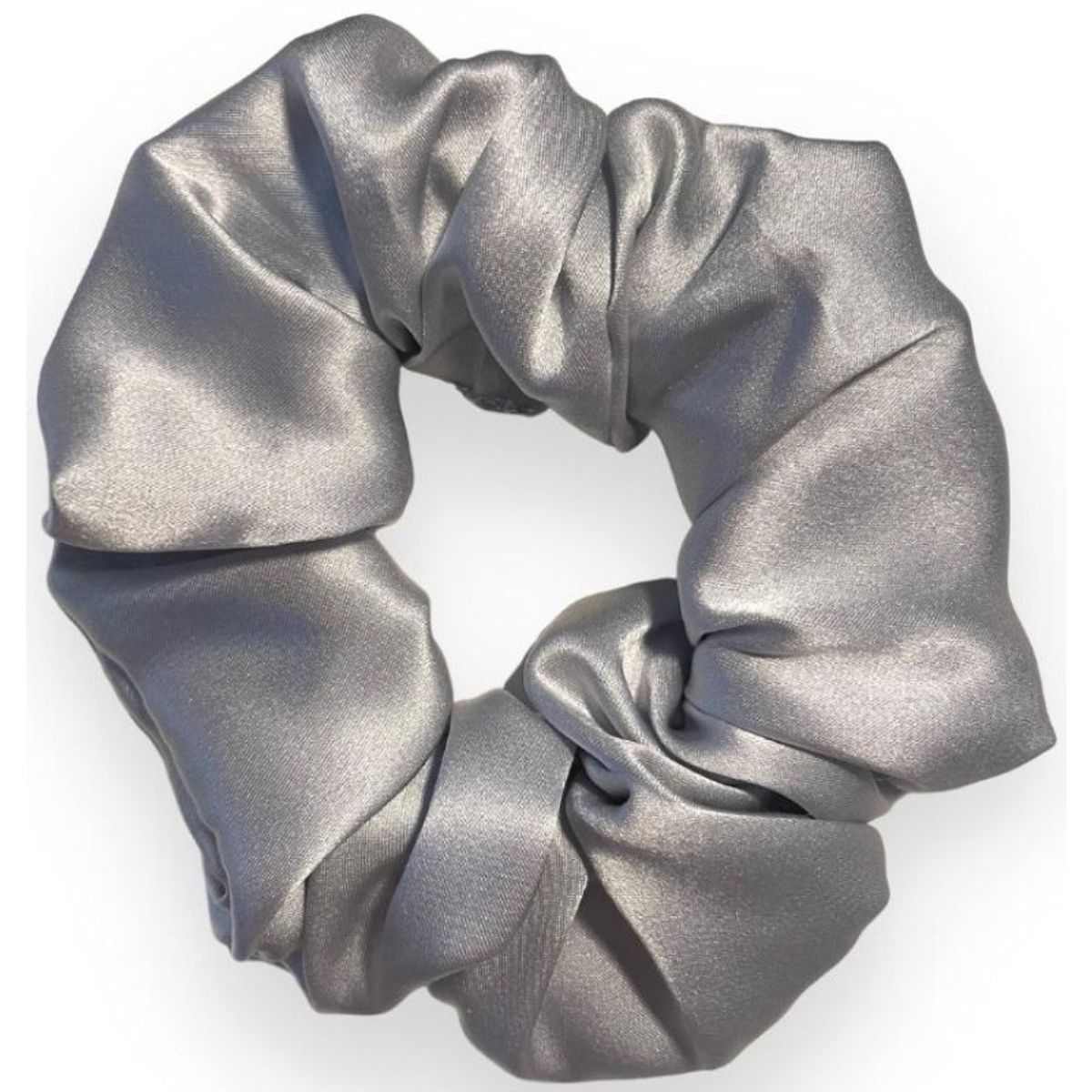 Cillouettes Silke Scrunchie Big - Silver Grey