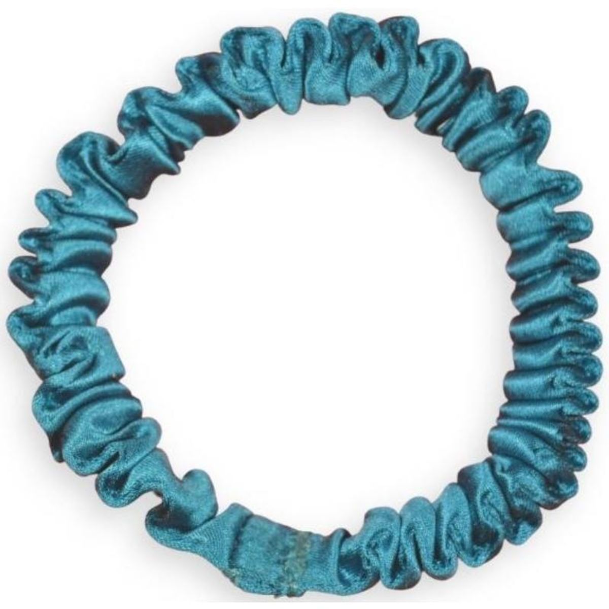 Cillouettes Silke Scrunchie Small - Shiny Blue