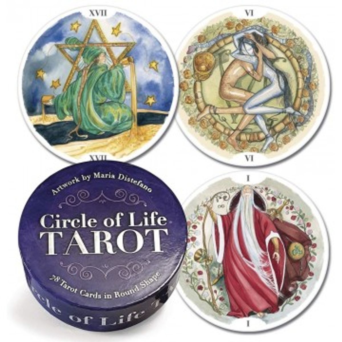 Circle of Life tarot - Orakelkort og Englekort på engelsk - GodKarmaShop