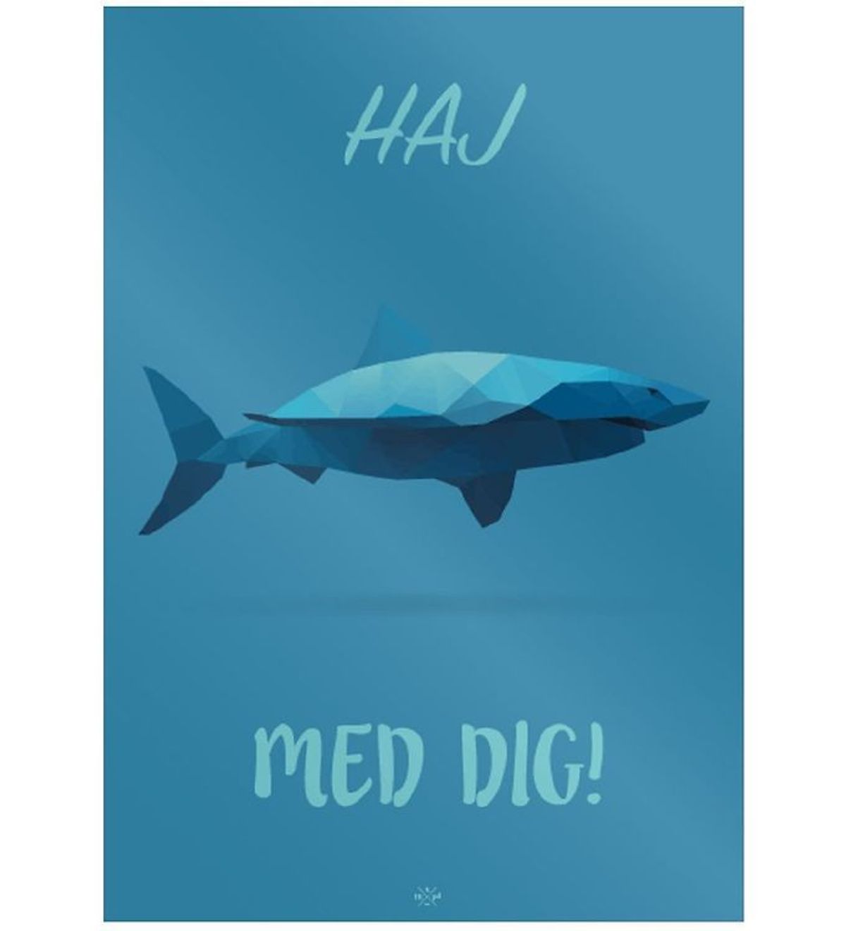 Citatplakat Plakat - A3 - Haj Med Dig