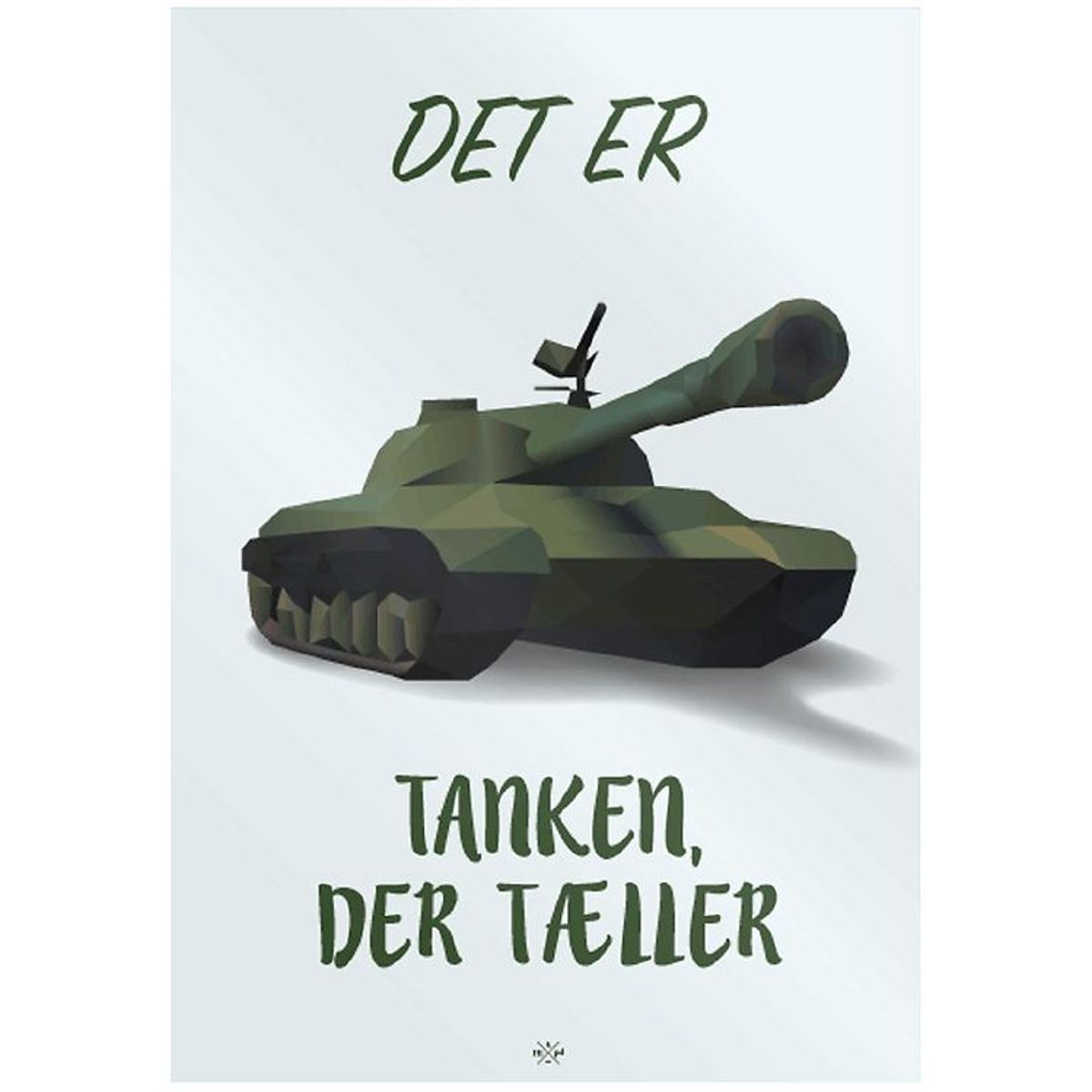 Citatplakat Plakat - B2 - Tanken