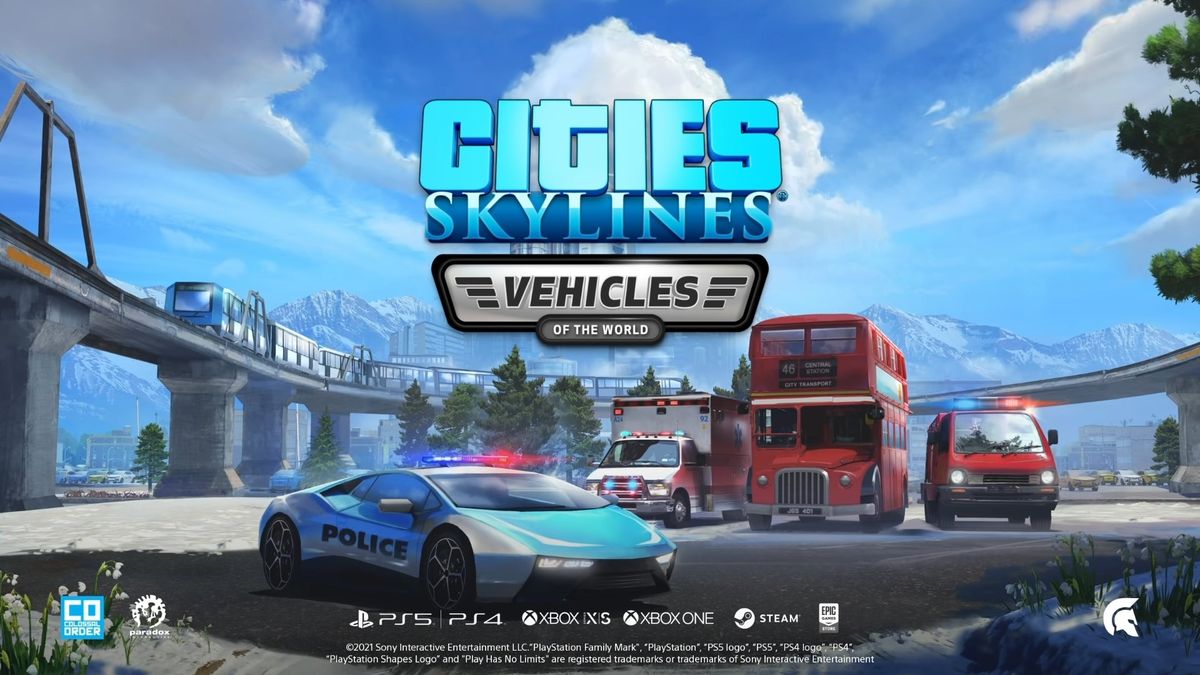 Cities: Skylines - Content Creator Pack: Vehicles of the World - Steam - EZGame.dk