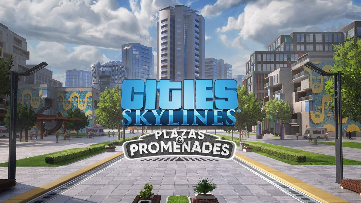 Cities: Skylines - Plazas & Promenades - Steam - EZGame.dk