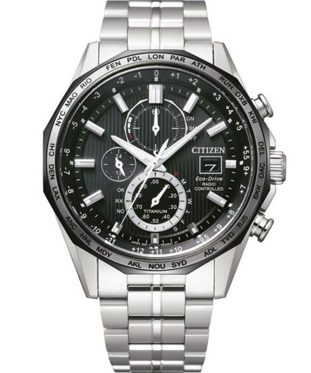 Citizen Eco-Drive Radio Controlled Titanium AT8218-81E Herreur