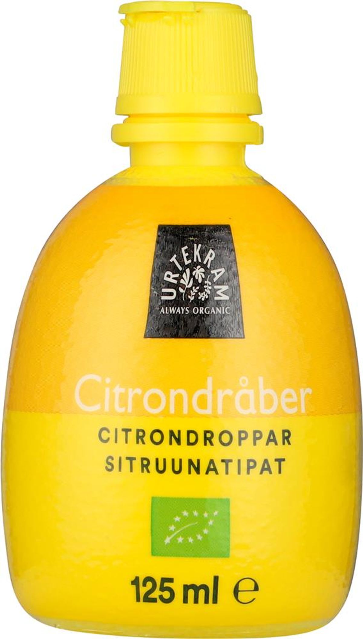 Citronsaft Øko Fl 125 Ml