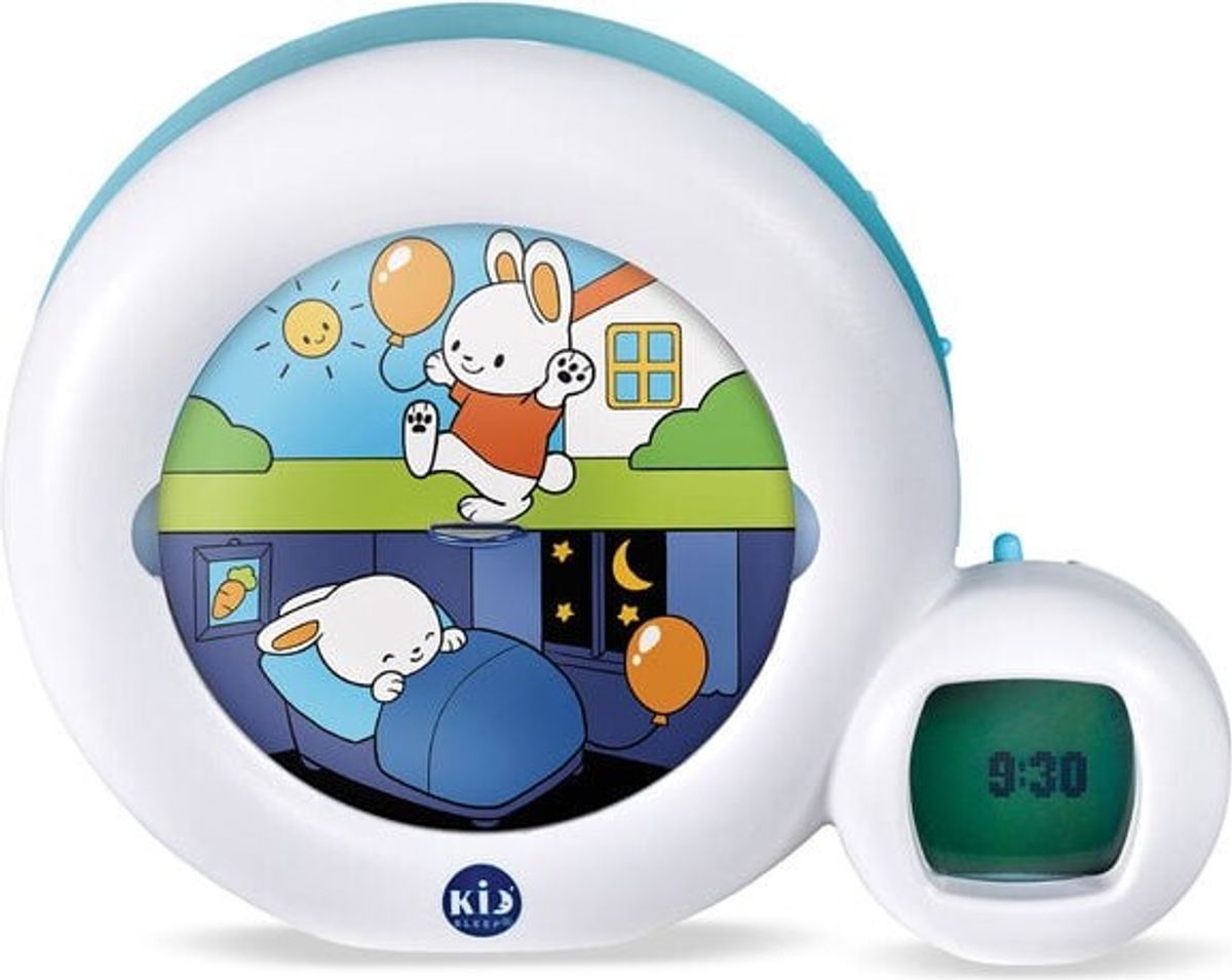 Claessens Kids - Kid'sleep Måne - Natlampe Med Vækkeur