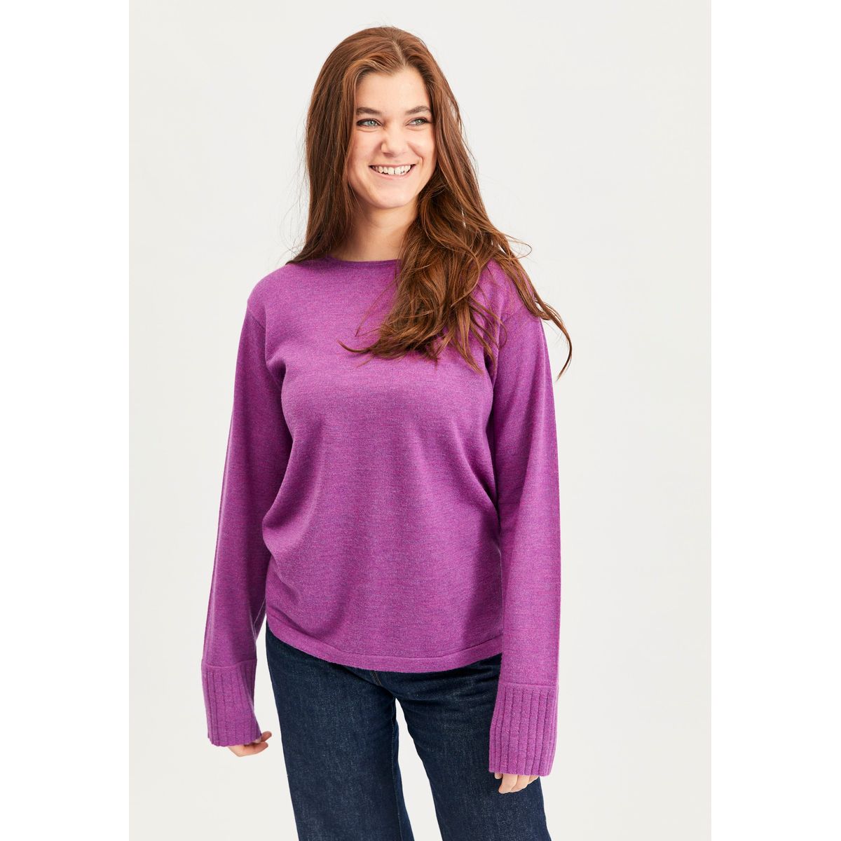 Clara - Hotensia Purple Melange - 2xl