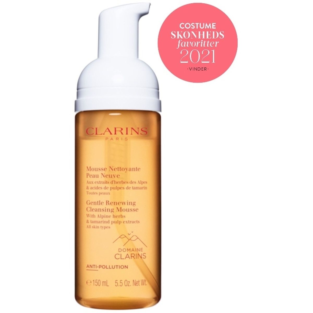 Clarins Gentle Renewing Cleansing Mousse 150 ml