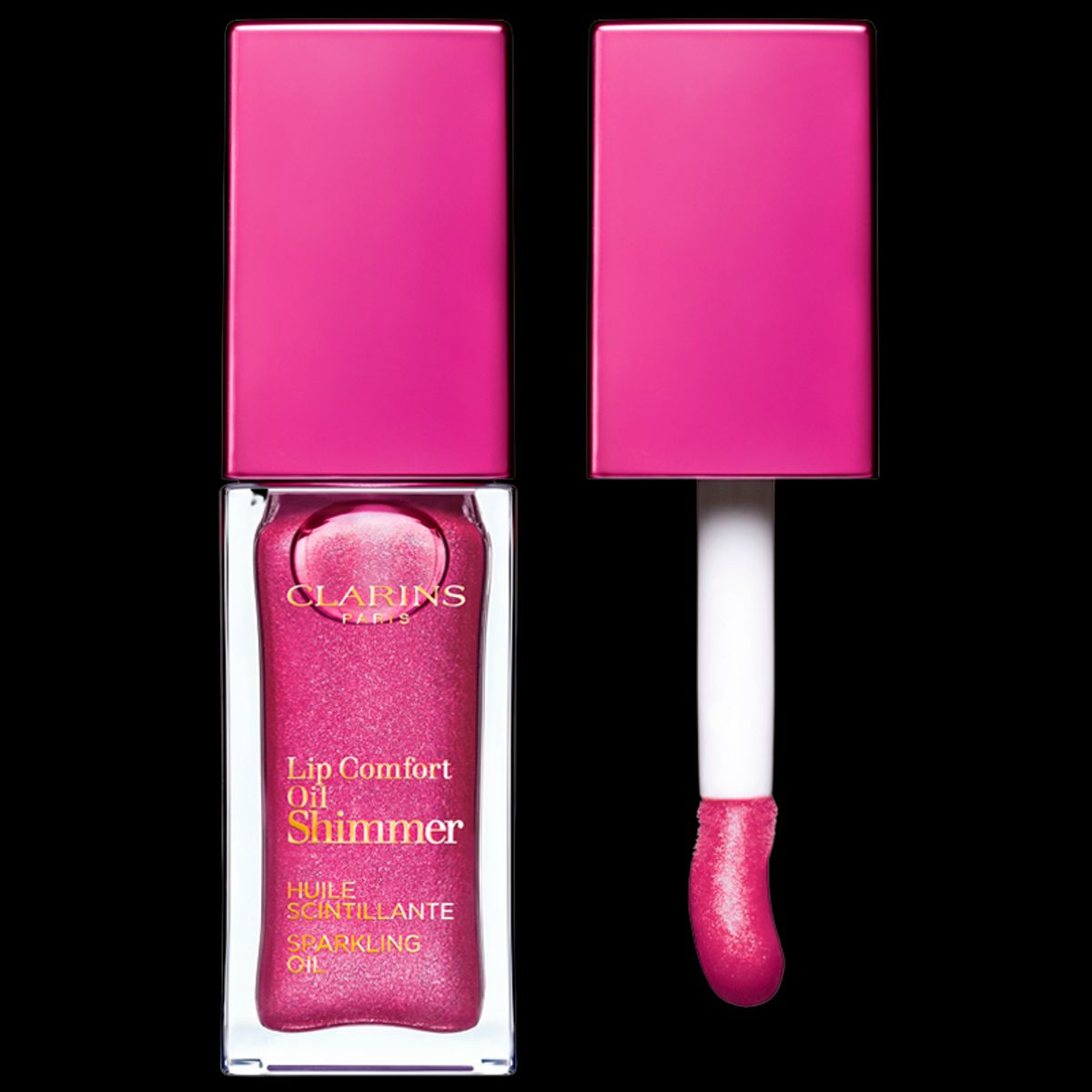 Clarins Lip Oil Shimmer 03 Funky Raspberry (1 stk)