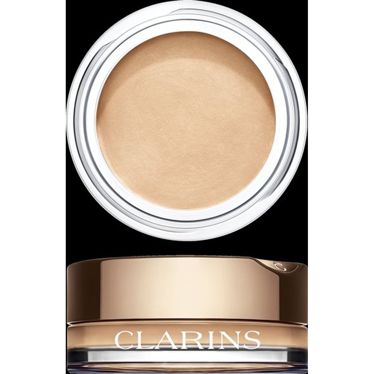 Clarins Ombre Velvet Cream Eyeshadow 01 (White Shadow)