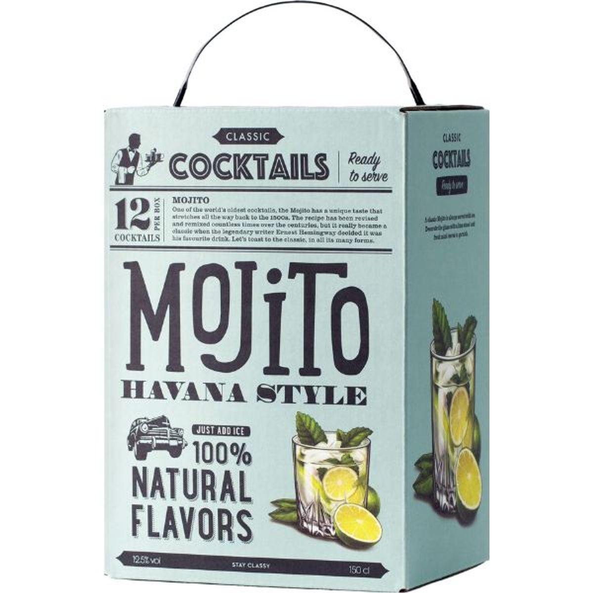 Classic Cocktails Mojito Cockail Bib 150 Cl.