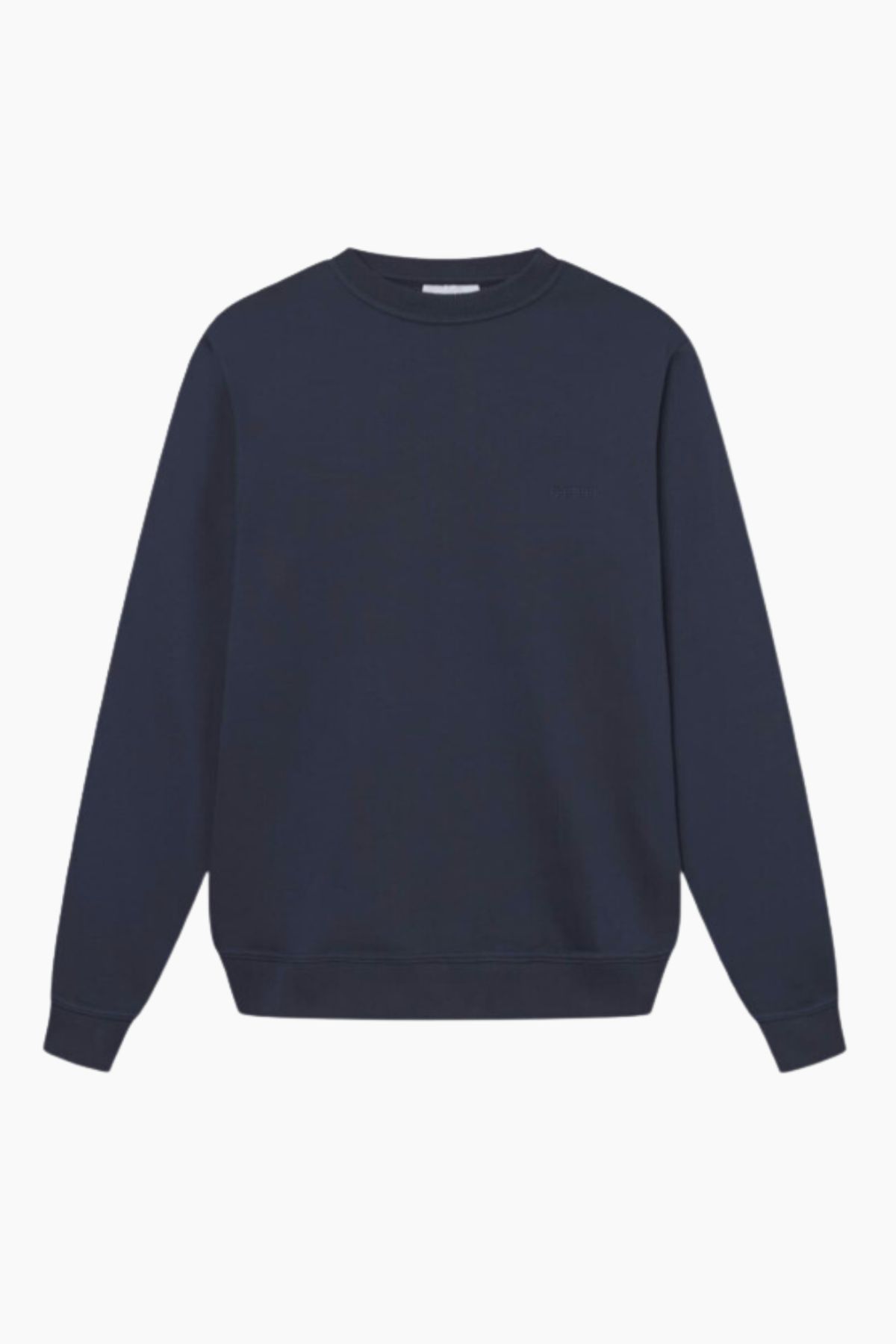 Classic Crewneck - Navy Blue - bareen - Navy L