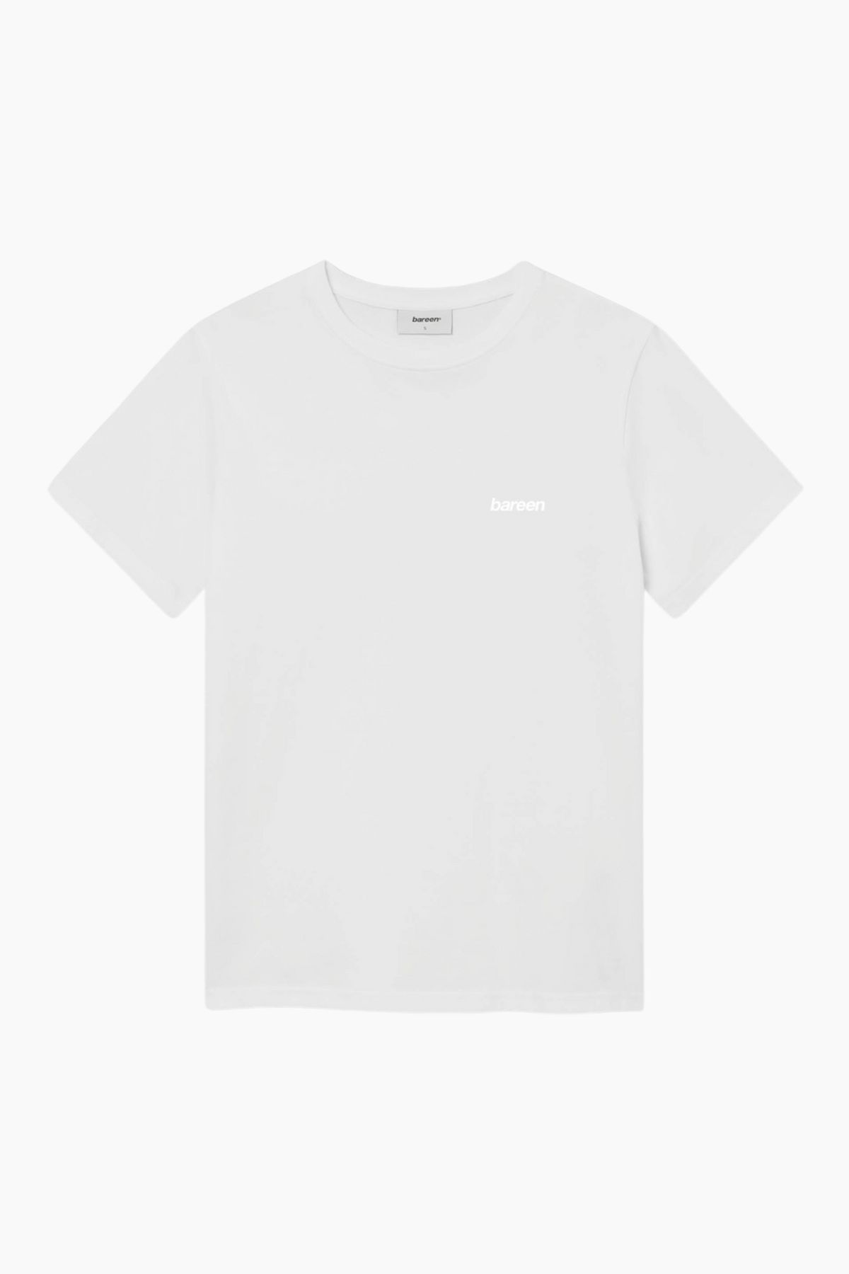 Classic Fit Tee - White - bareen - Hvid L