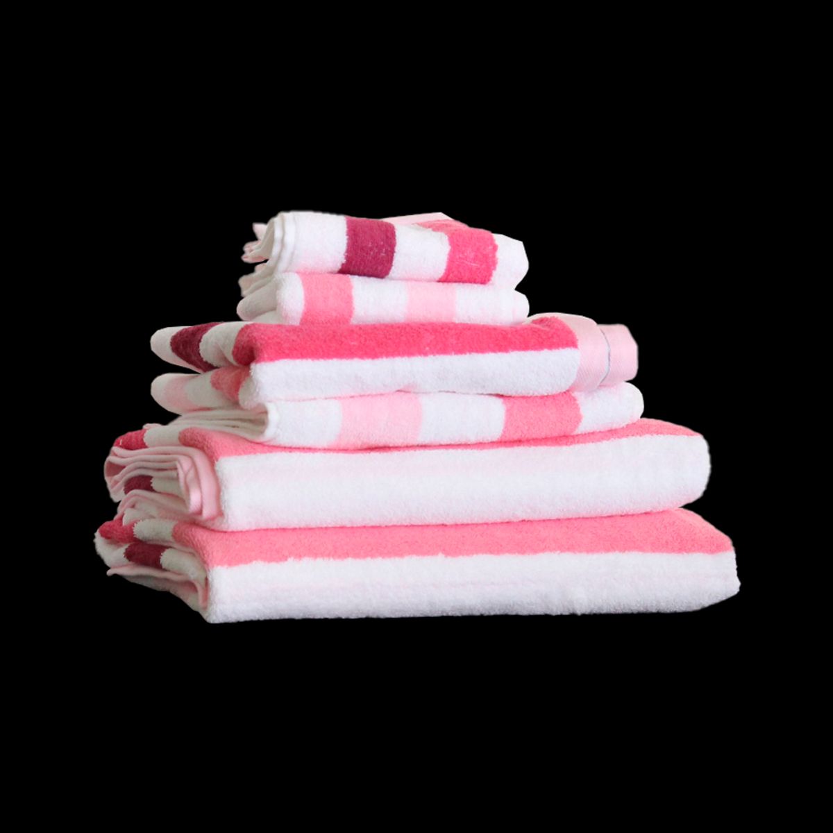 CLASSIC STRIPES Rosa/pink - 50x100