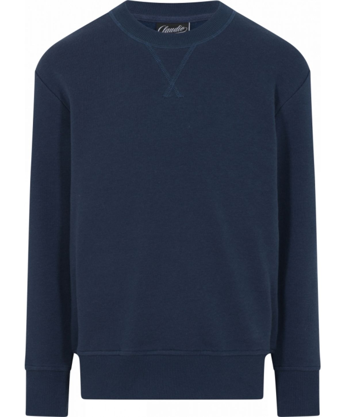 Claudio sweatshirt i navy til drenge