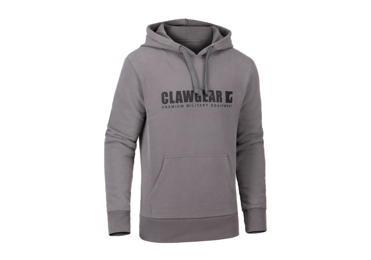 ClawGear CG Logo Hoodie - Wolf Grey - 44R = 29/32