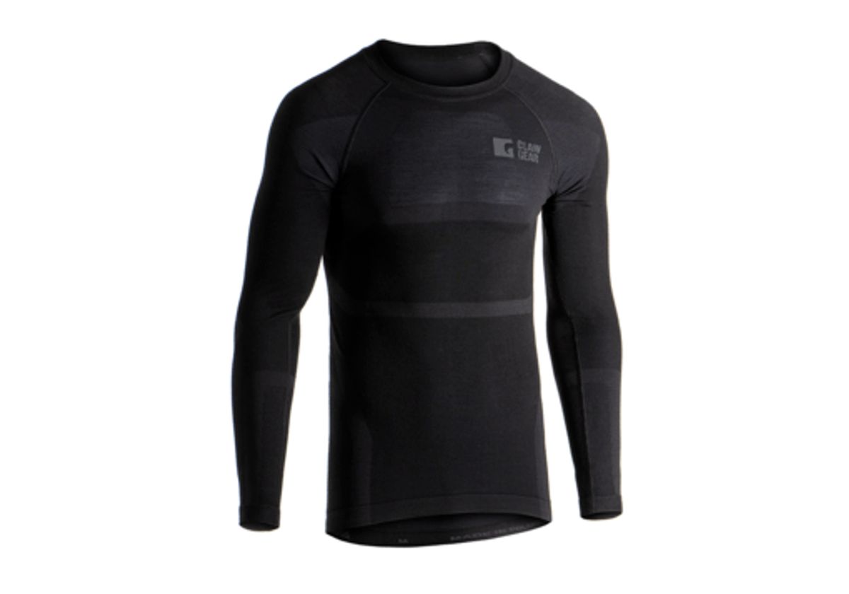 ClawGear Merino Seamless Shirt LS - Black - XS