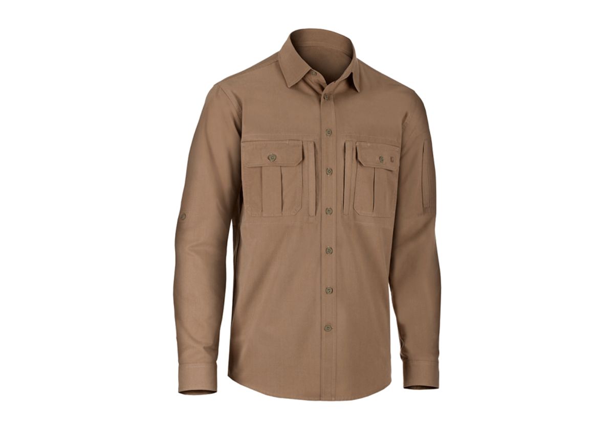 ClawGear Picea Shirt LS - Khaki - 30/30