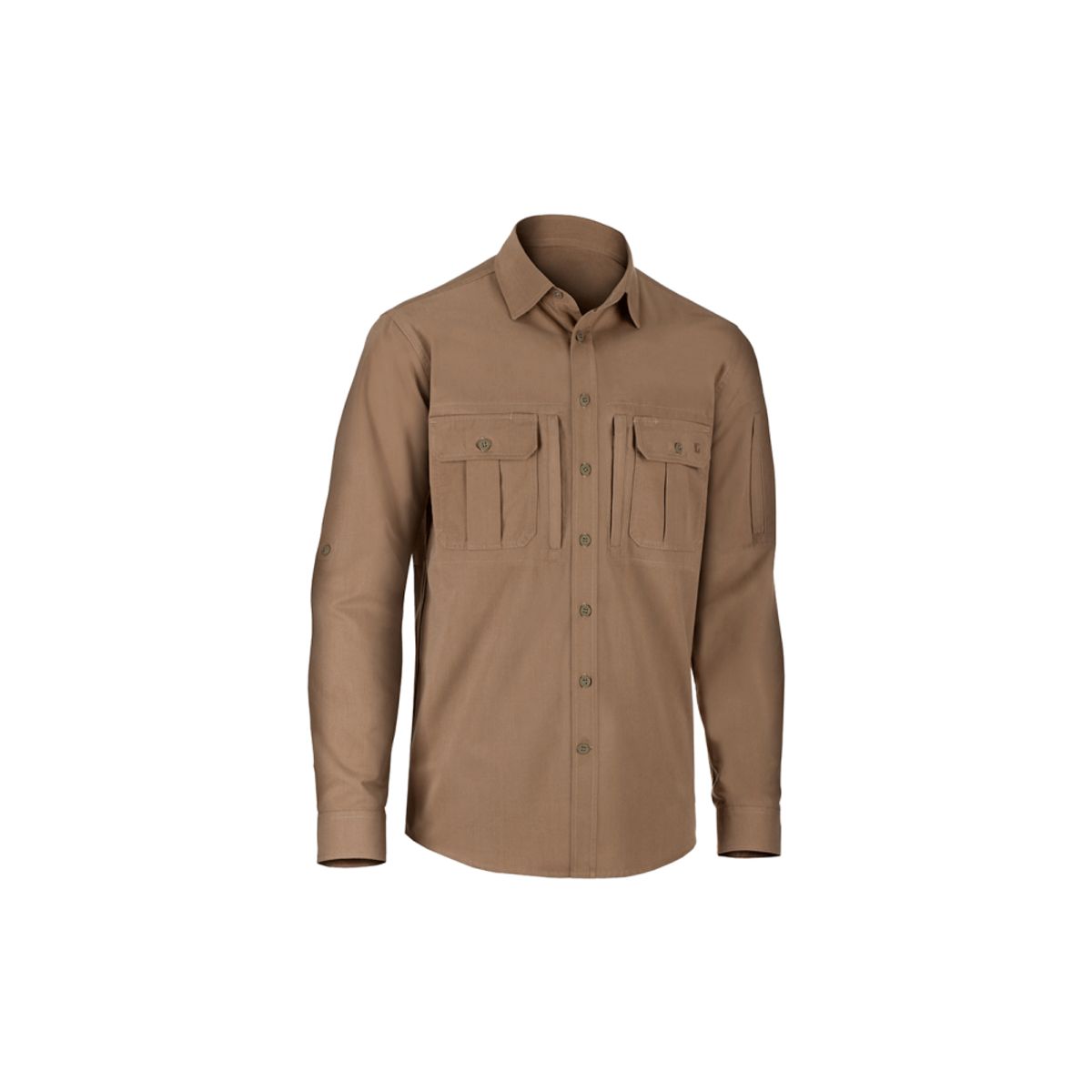 ClawGear Picea Shirt LS - Khaki - 46L =30/34