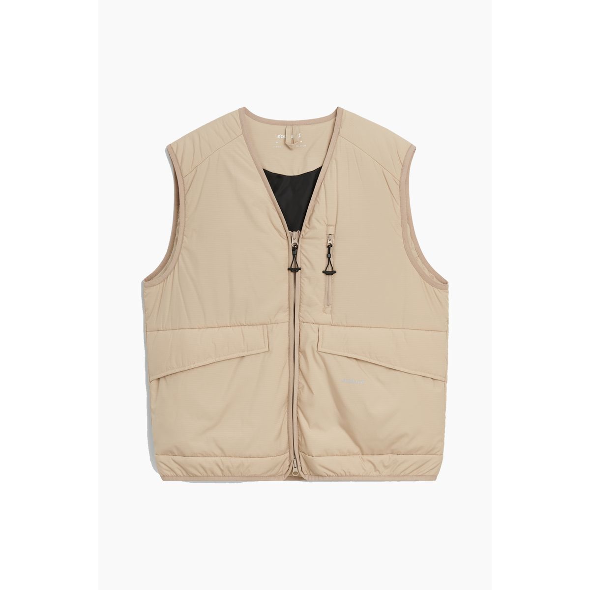 Clay Vest - Beige - Soulland - Beige S-M