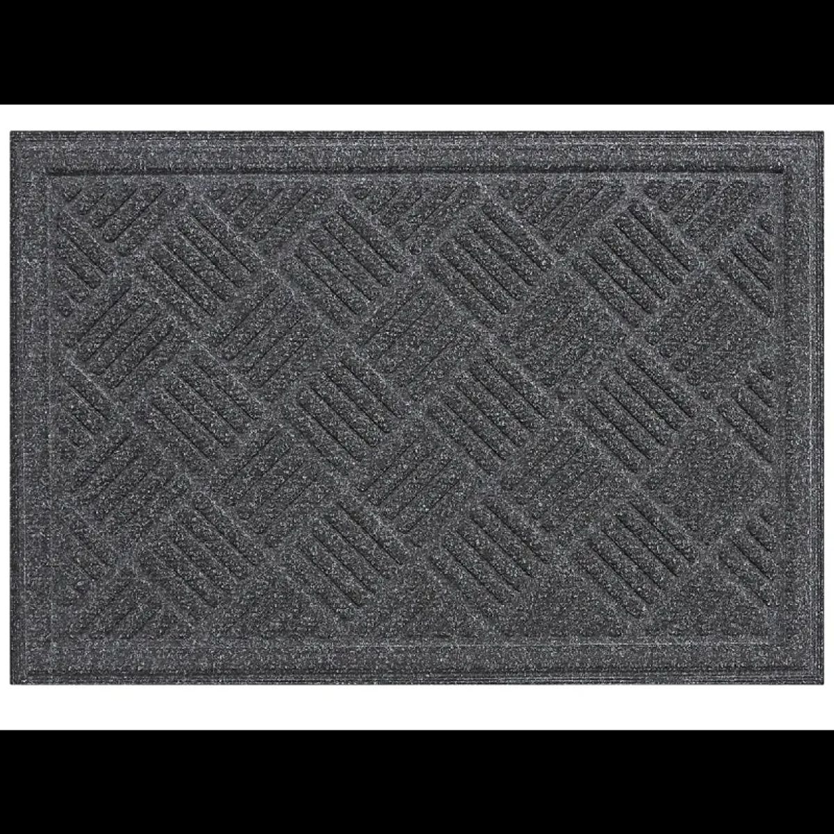 Clean Carpet Dørmåtte 711510 Anthracite 43cmx11mmx63cm