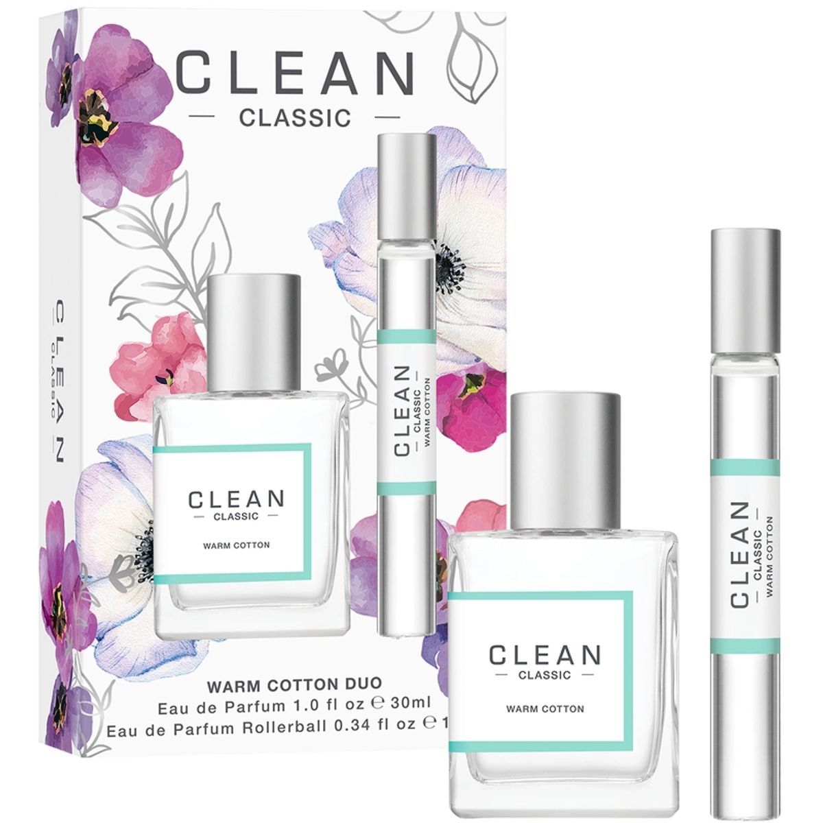 Clean Perfume Duo Packâ Warm Cotton (Limited Edition)