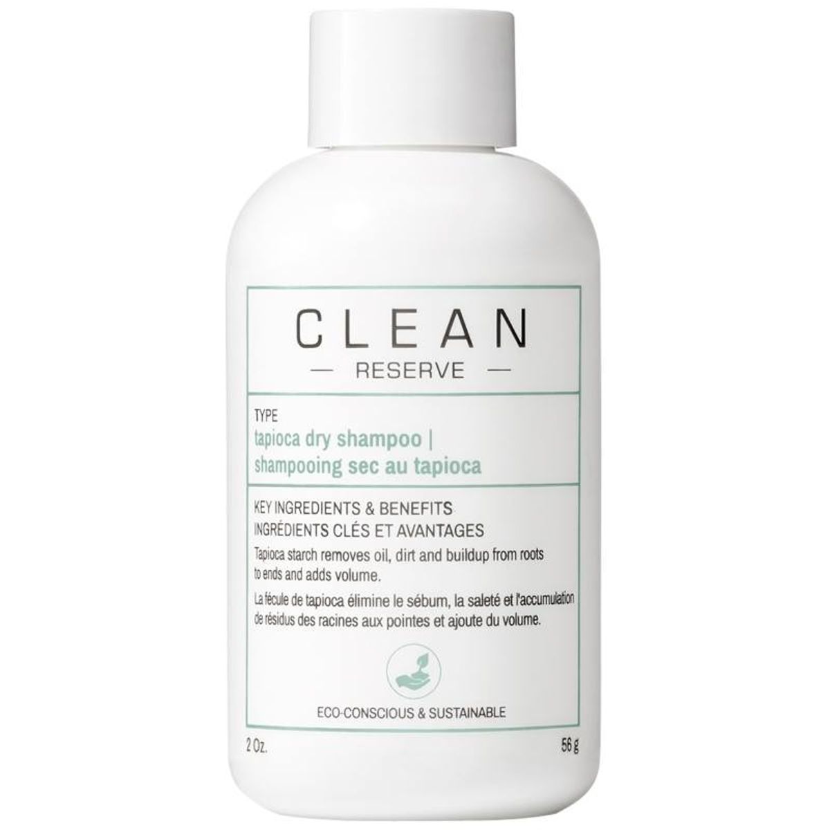 Clean Perfume Reserve Hair & Body Tapioca Dry Shampoo 56 gr.